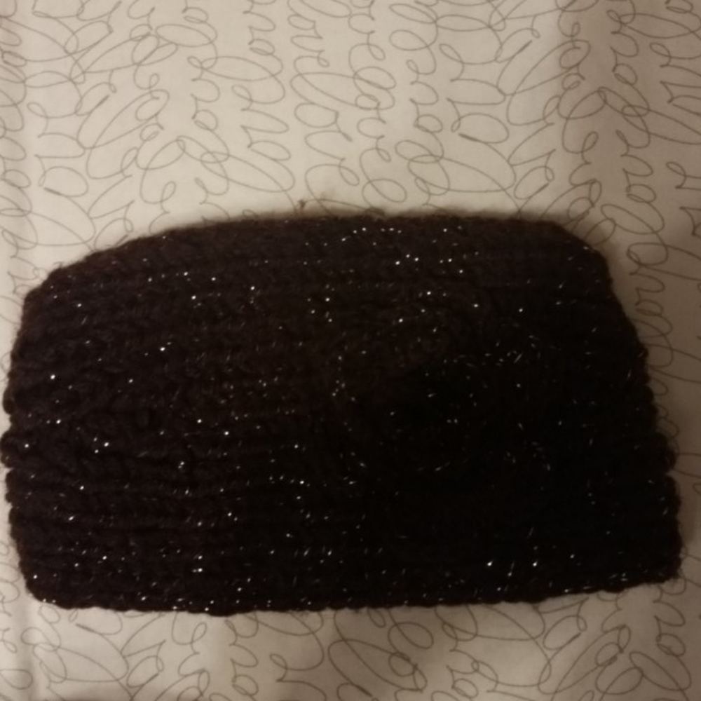 Knitted Flower Headband